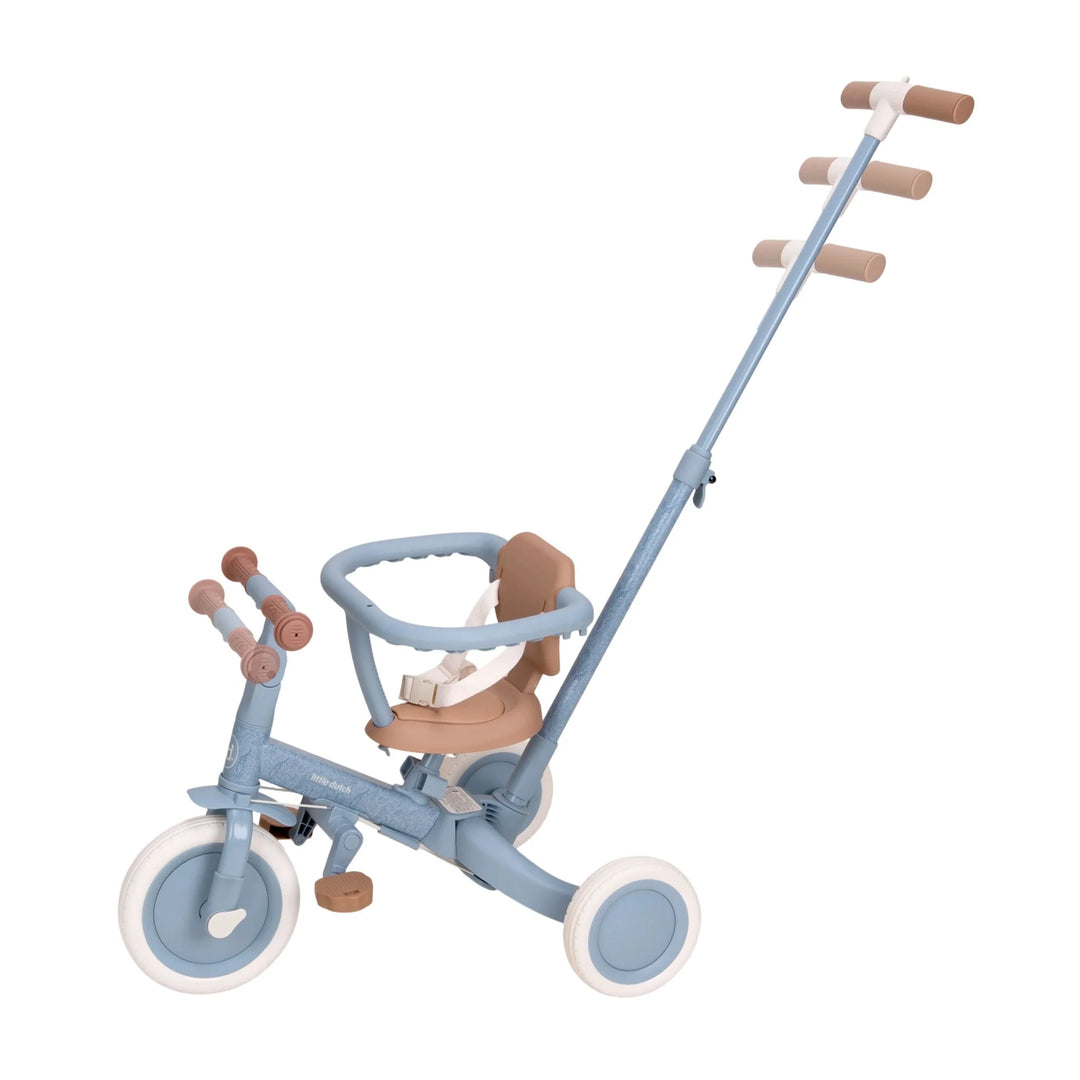Little Dutch Rowerek Trójkołowy 4W1 - Blue