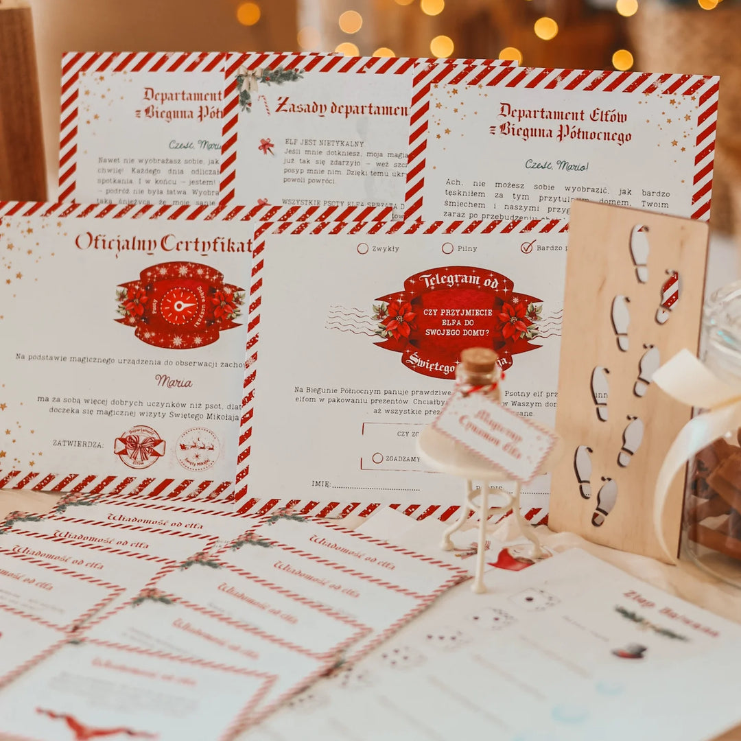 ZESTAW: Zestaw Elfa Psotnika + Kalendarz Adwentowy
