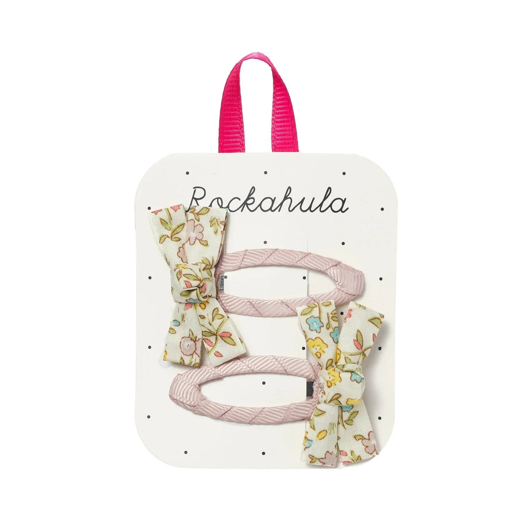 Rockahula – Zestaw: torebka, dwustronny kapelusz i spinki Petal Daisy