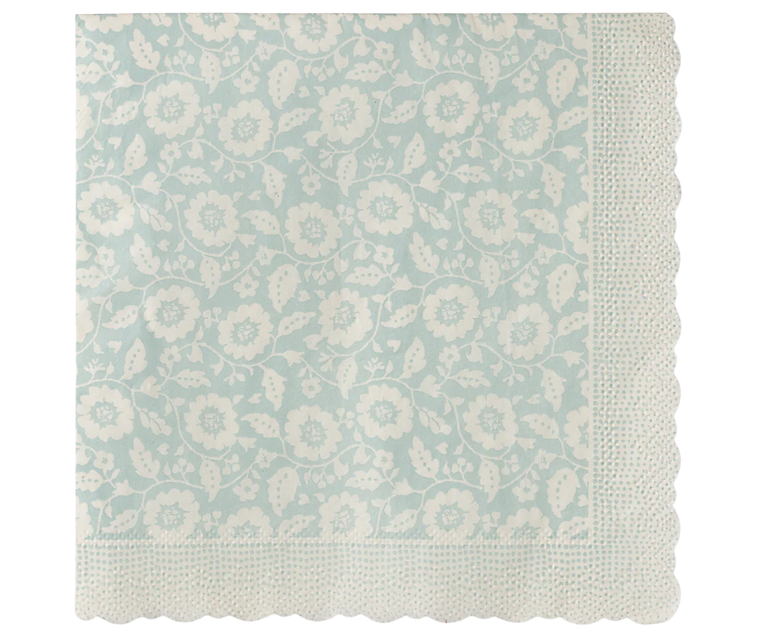 Maileg Serwetki Papierowe Flowers - Mint