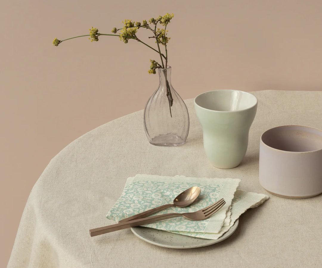 Maileg Serwetki Papierowe Flowers - Mint