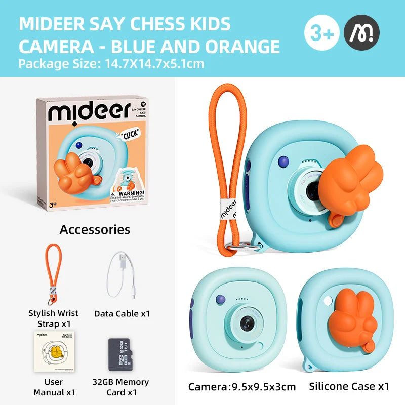 Mideer – Aparat fotograficzny dla dzieci – Blue