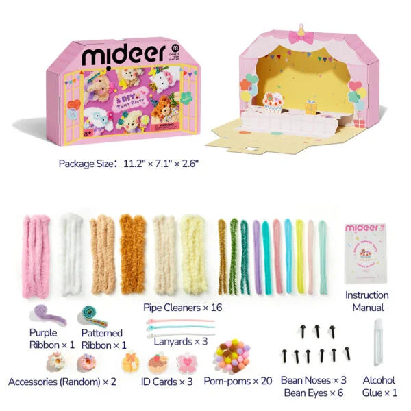 Mideer – Zestaw do tworzenia pluszowych zabawek