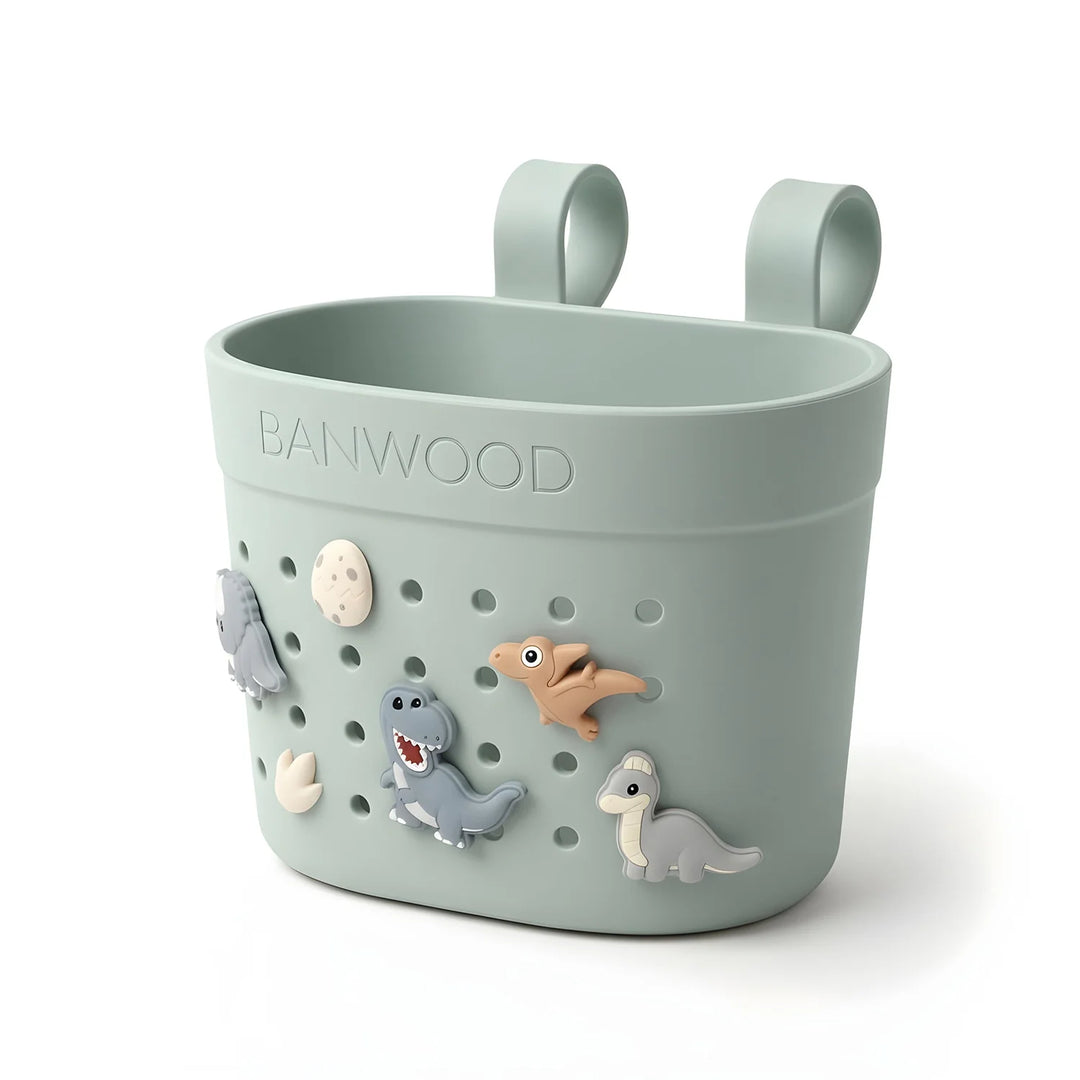 Banwood hulajnoga ECO dla dzieci 3–6 lat – Clay + DWA PREZENTY: koszyk i przypinki