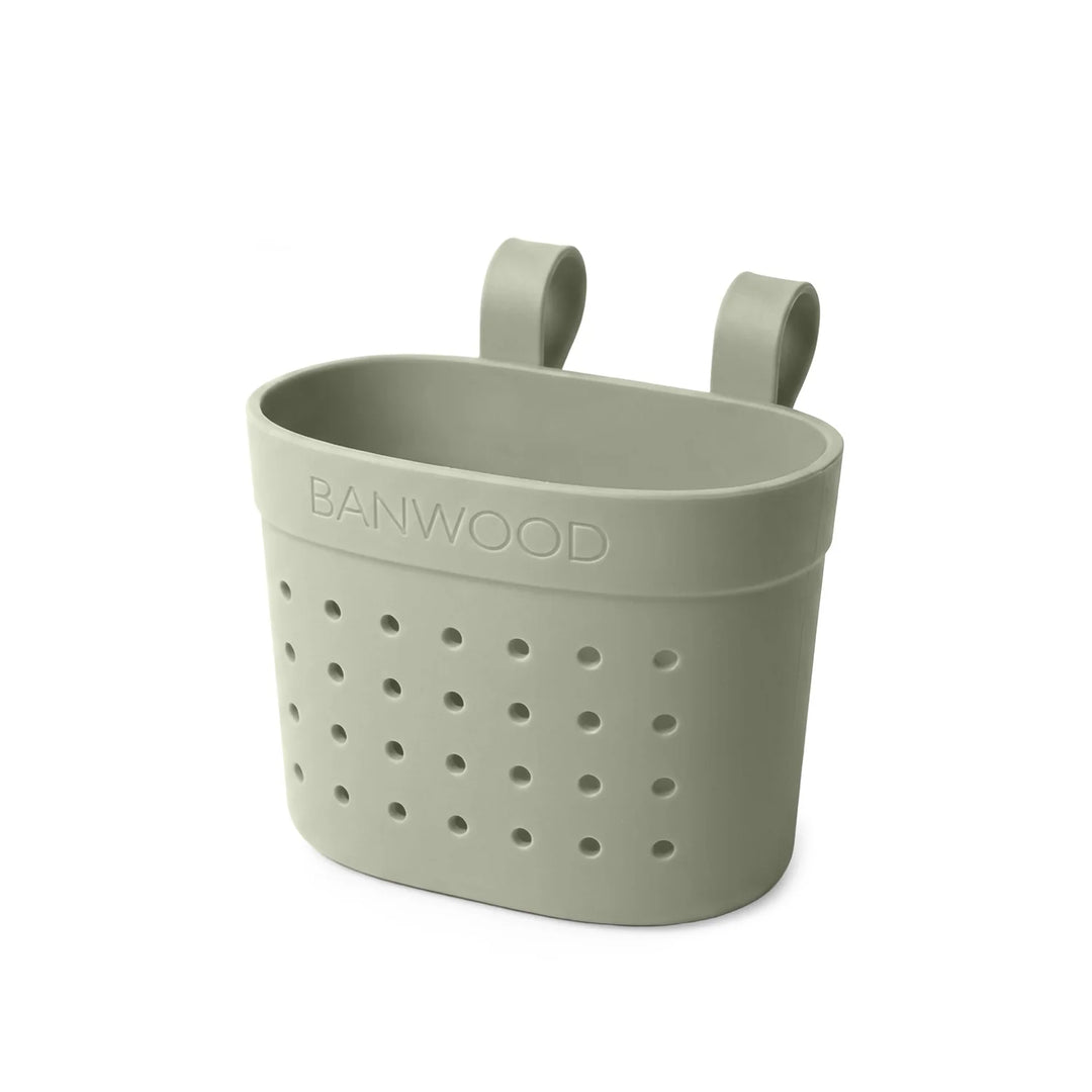 Banwood koszyk do hulajnogi lub roweru + przypinki – Olive Space