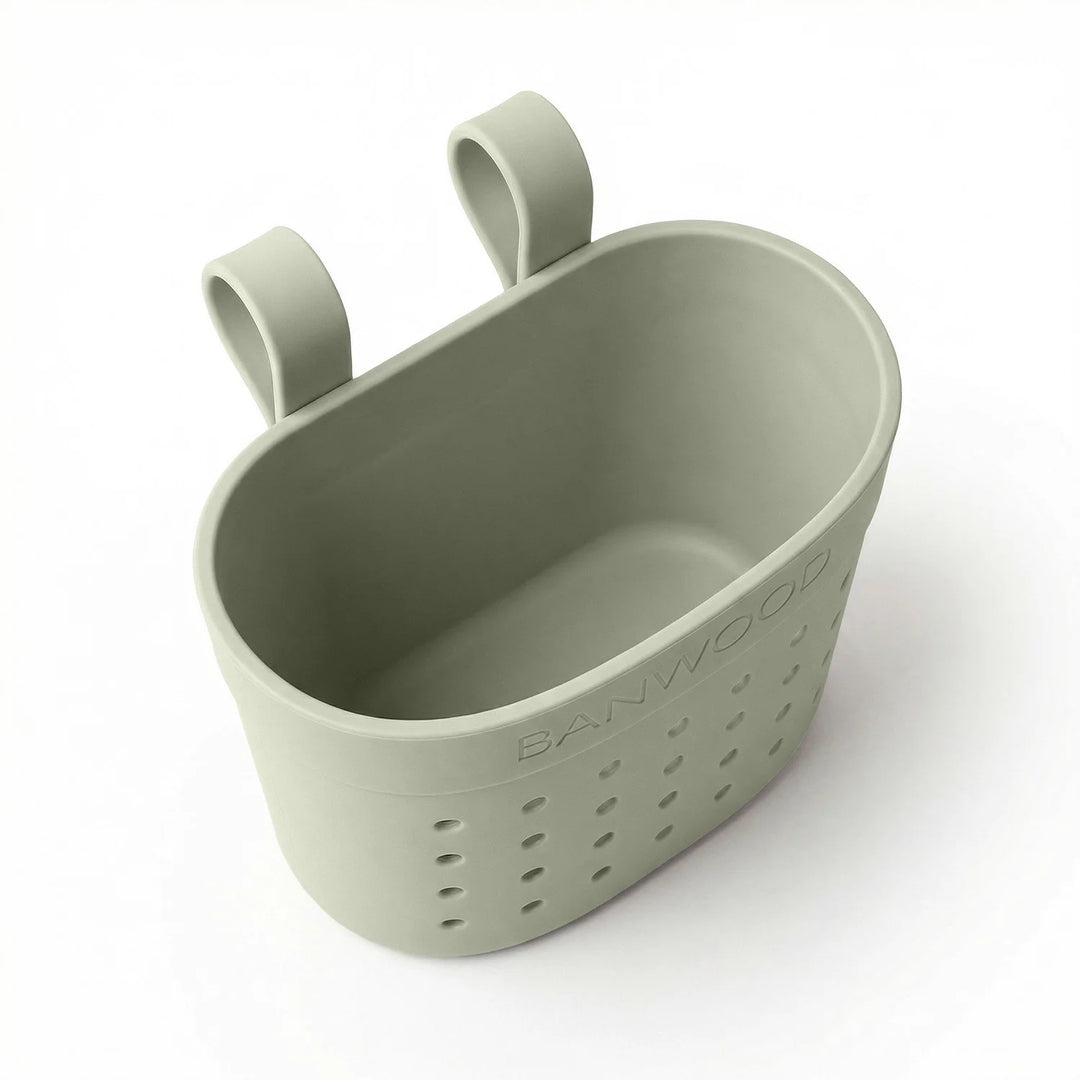 Banwood koszyk do hulajnogi lub roweru + przypinki – Olive Space