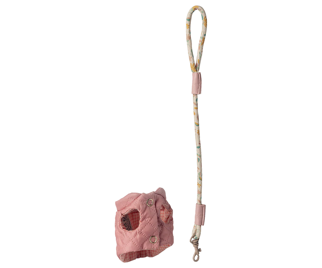 Maileg Szelki i smycz dla pieska – Rose