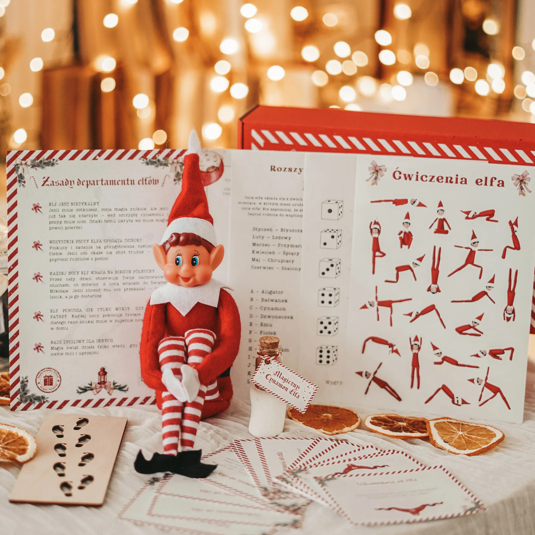 Zestaw listów od elfa psotnika (bez elfa)