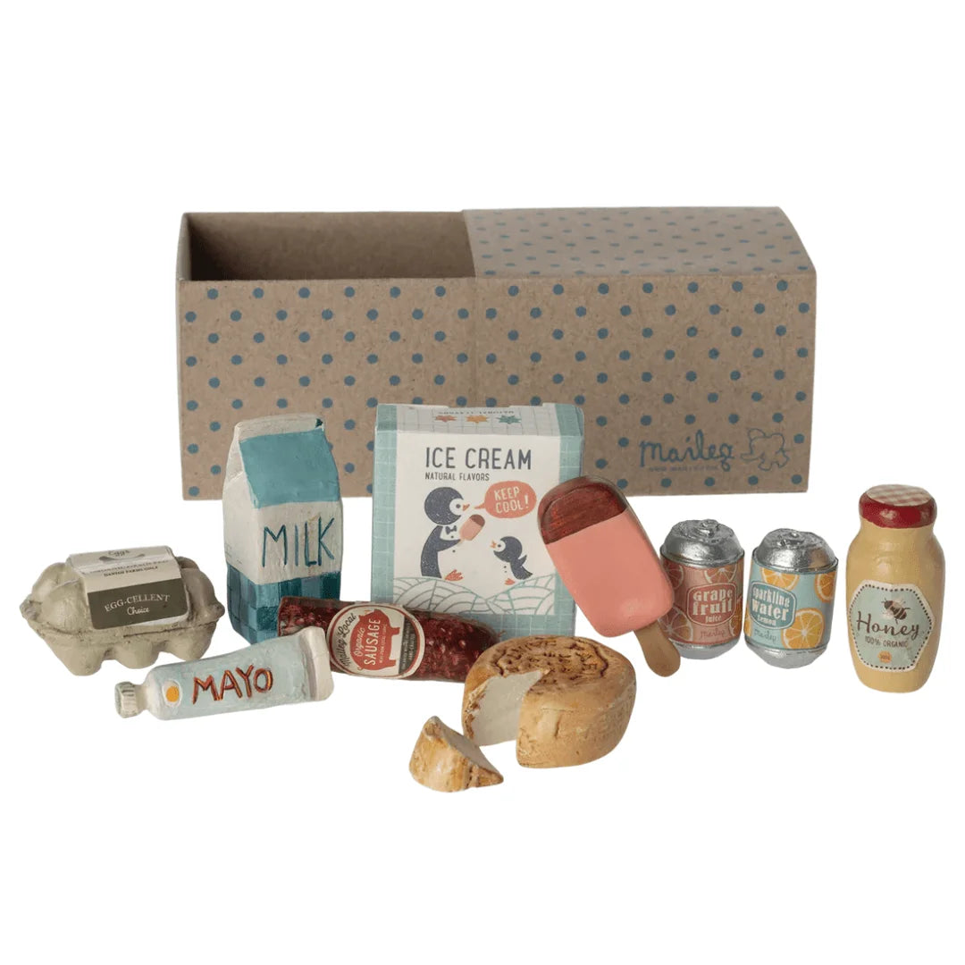 Maileg Zestaw artykułów spożywczych – Miniature