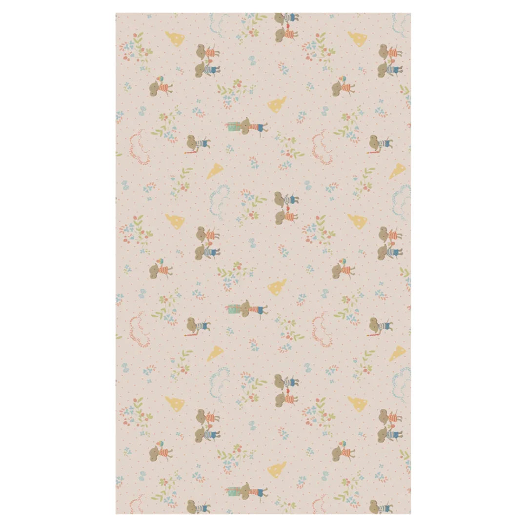 Maileg – papier do pakowania prezentów 10 m - Have a mice day